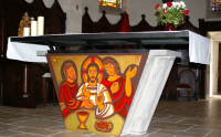 L‘autel de l‘église d‘Arpajon sur Cère