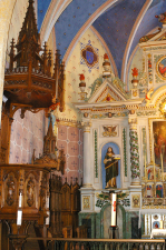 Eglise de Carlat - La chaire