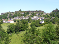 Vue générale du village de Carlat - Paroisse de la Croix Saint Pierre