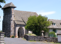 Vue extérieure de l‘église de Labrousse