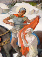 Tableau Saint Martin - Eglise de Labrousse