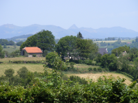 Vue sur les montagnes de Labrousse - Paroisse de la Croix Saint Pierre