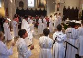 Les jeunes professent leur foi