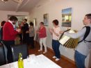 Après le repas, l‘accordéon accompagne quelques pas de danse