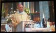 Mgr Grua durant l‘homélie