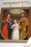 Église de St Etienne de Carlat - Tableau