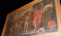 Tableau dans l‘église de Senilhes
