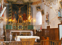 Choeur de l‘église de St Etienne de Carlat