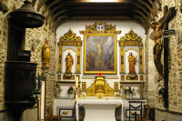 Le choeur de l‘église de Teissières les Boulies
