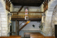 Eglise de Teissières les Boulies - Tribune