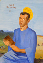 Tableau dans l‘église de Vezels Roussy