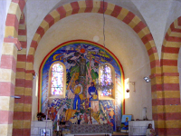 Eglise de Vezels Roussy tout en couleur