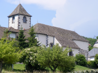 Vue extérieure de l‘église de Yolet