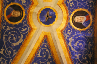 Eglise de Yolet - Détail du plafond