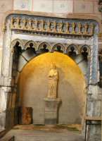 Détail d‘une chapelle dans l‘église de Yolet