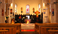 Vue interieure - Eglise Arpajon sur Cère