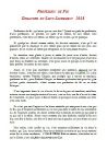 Homélie de la Profession de Foi